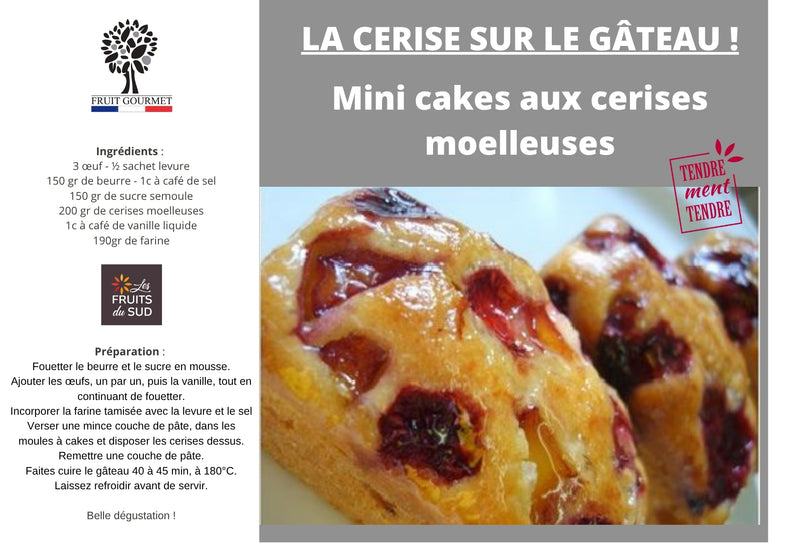 Mini Cakes aux Cerises