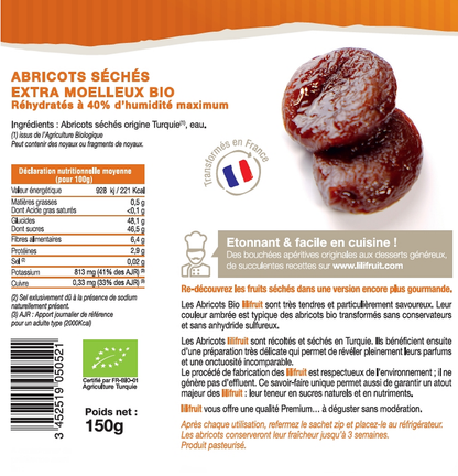 Abricots Bio Extra Moelleux