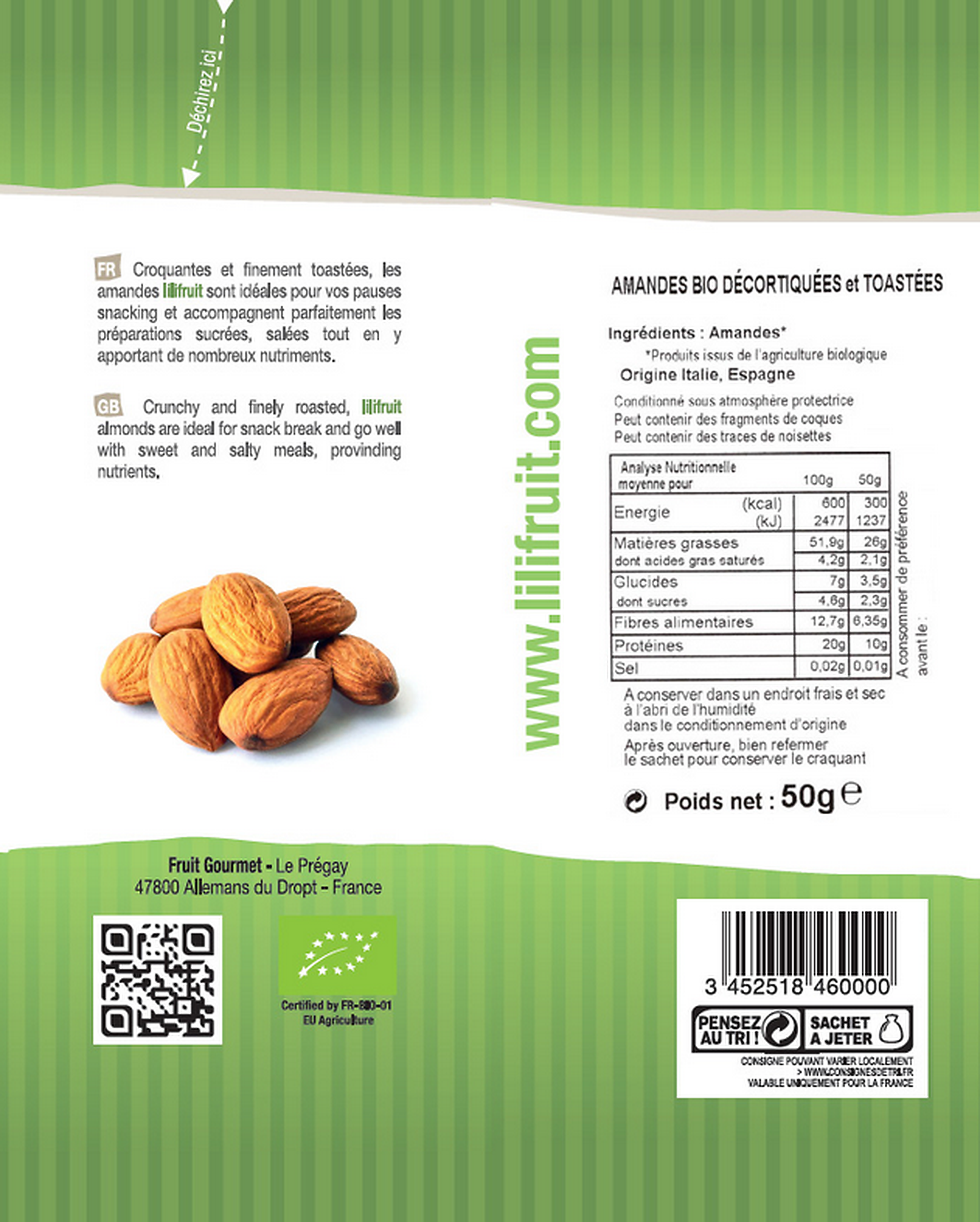 Amandes BIO