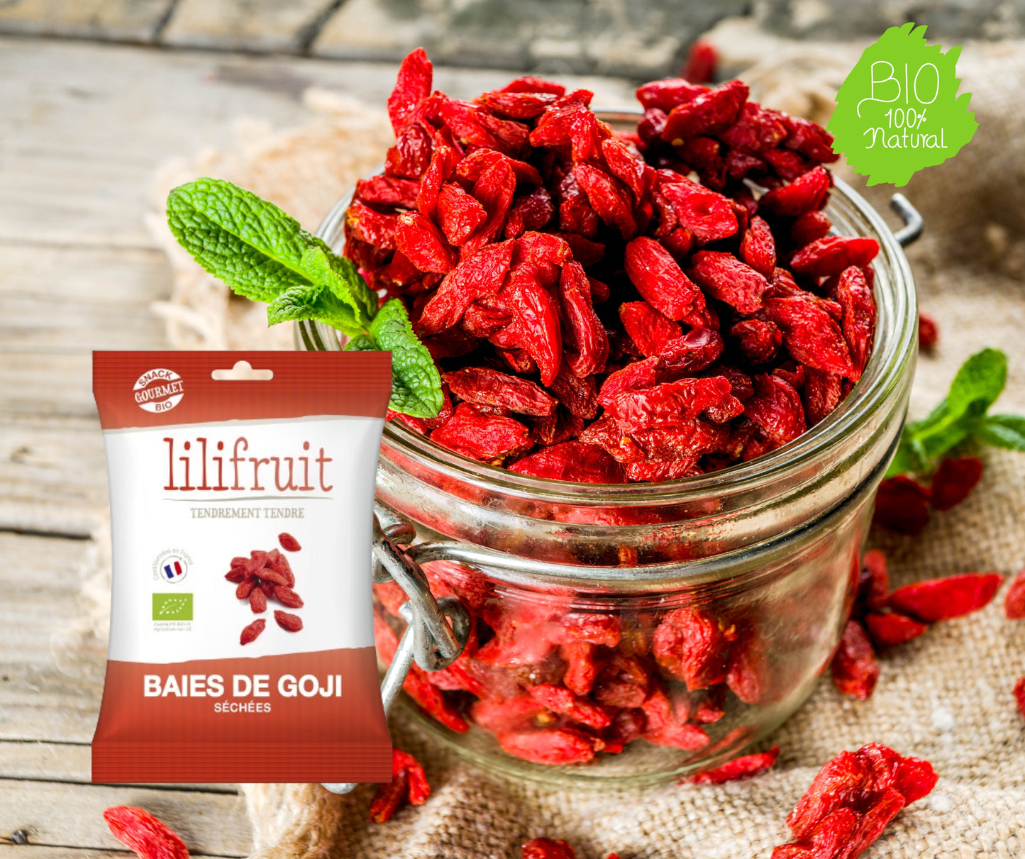 Baies de Goji Séchées Bio — Fruit Gourmet