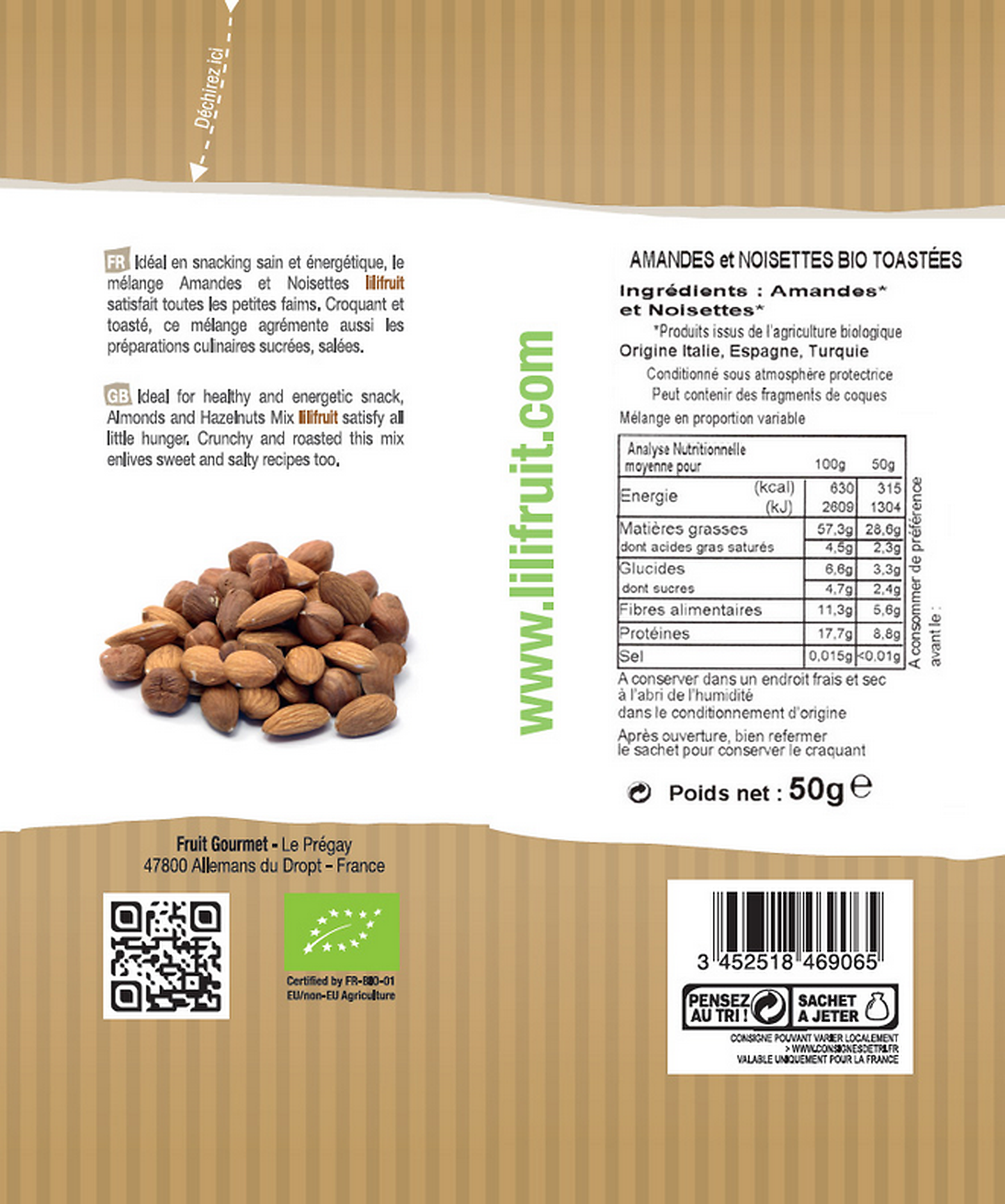 Noisettes & Amandes BIO