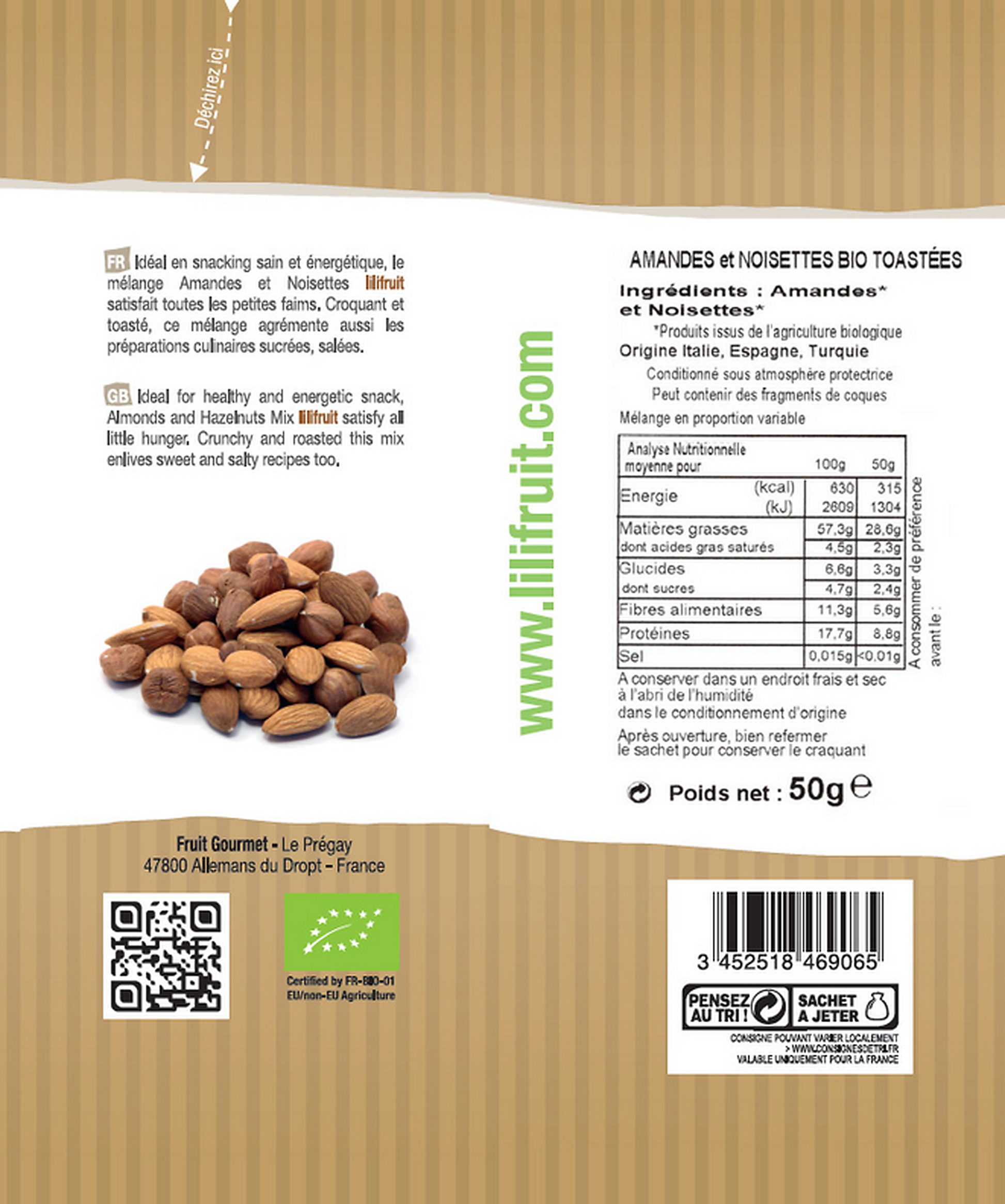 Noisettes & Amandes BIO