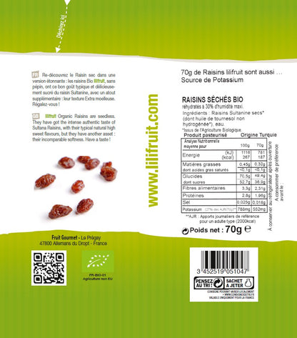 Raisin Bio Extra Moelleux