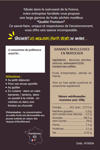 Bananes Moelleuses
