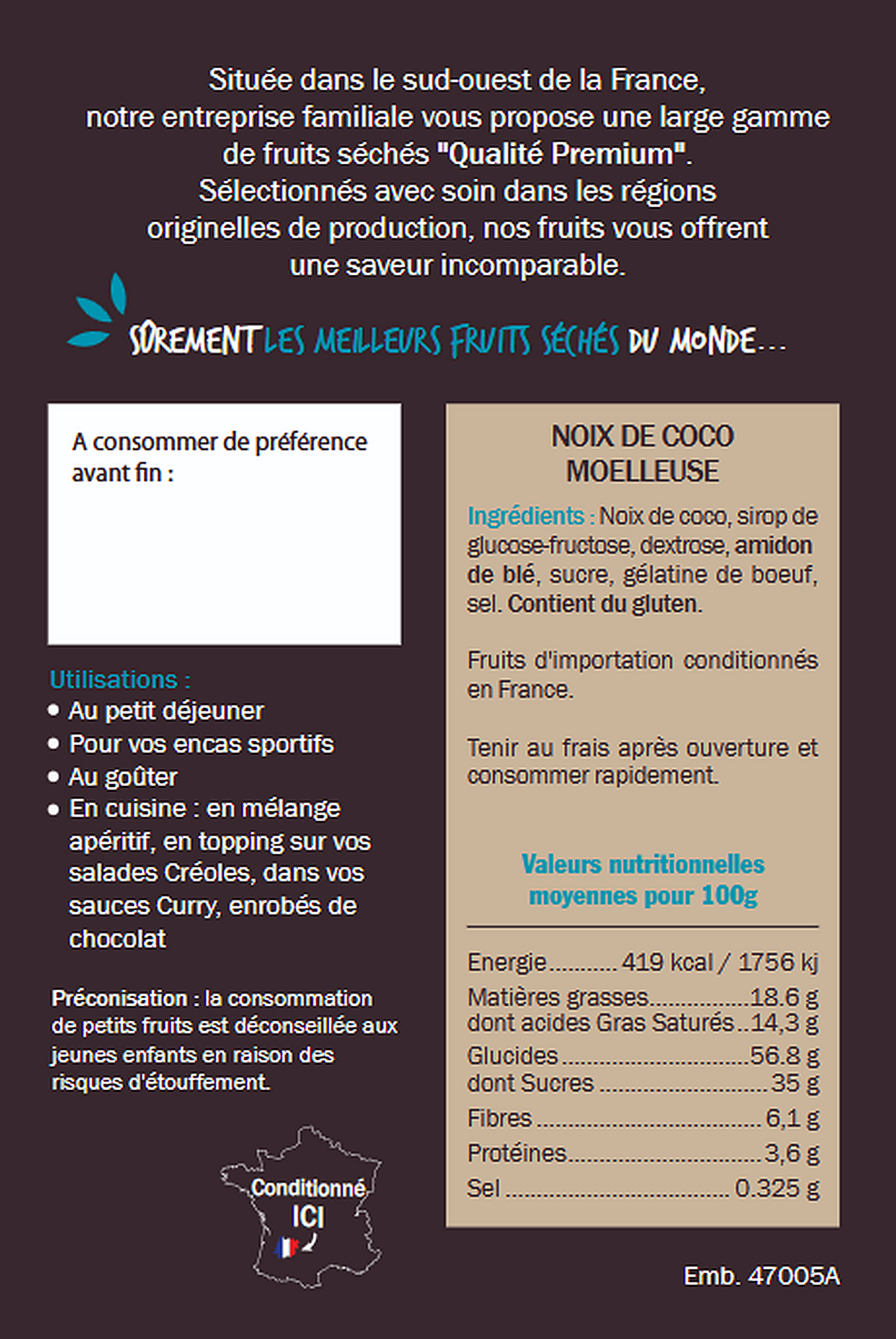 Noix de Coco Moelleuse
